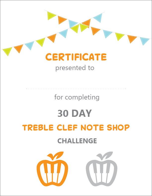 20 day treble certificate