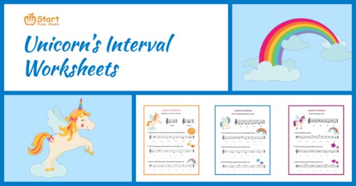 unicorns-interval-worksheets
