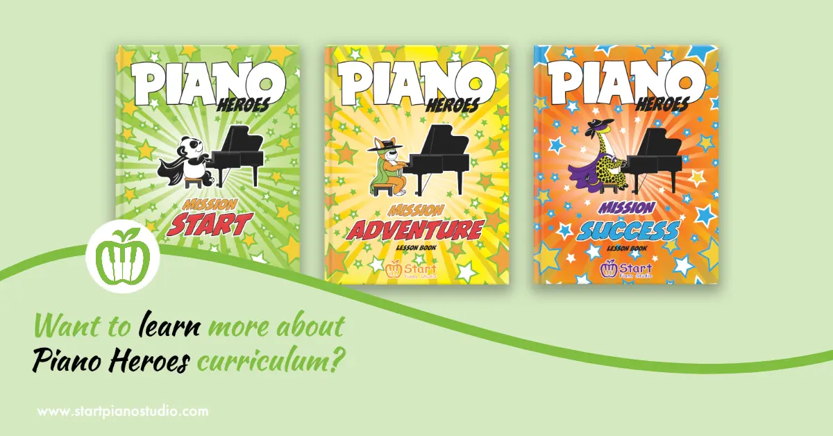 Piano Heroes Method Books