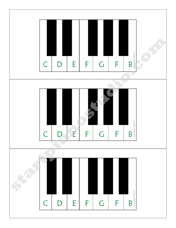 Keys Flash Cards