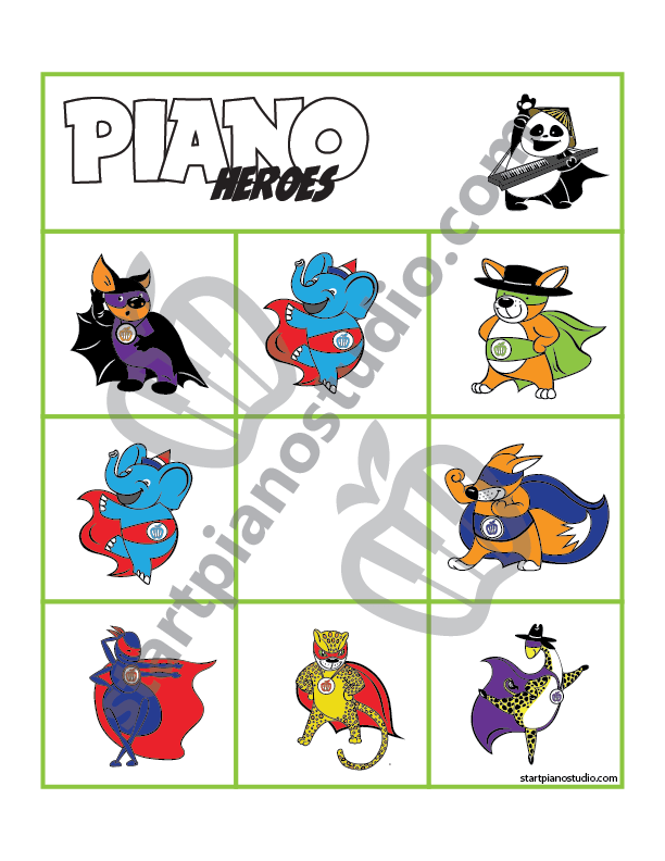 Alphabet Animal Bingo – Mission Start