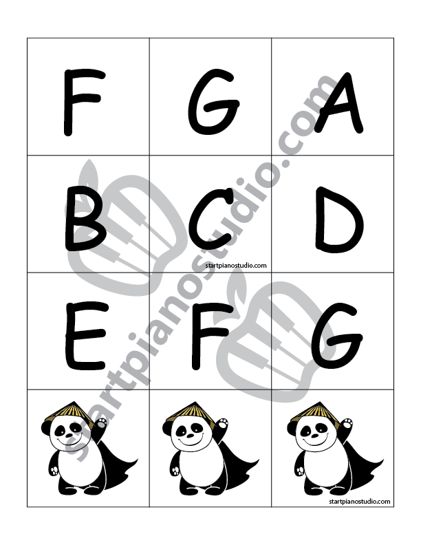 Alphabet Animal Bingo – Mission Start