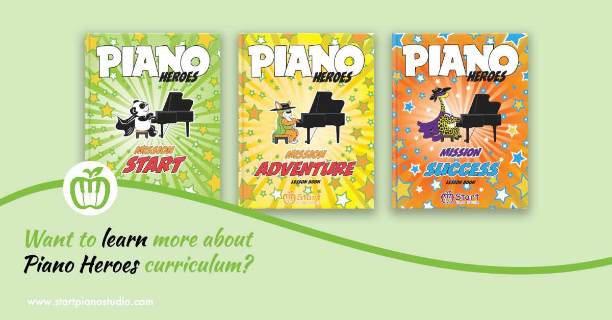 Piano Heroes Method Books