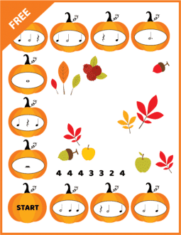 Pumpkin Rhythm Patch