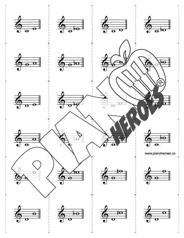 Valentine’s Major and Minor Intervals