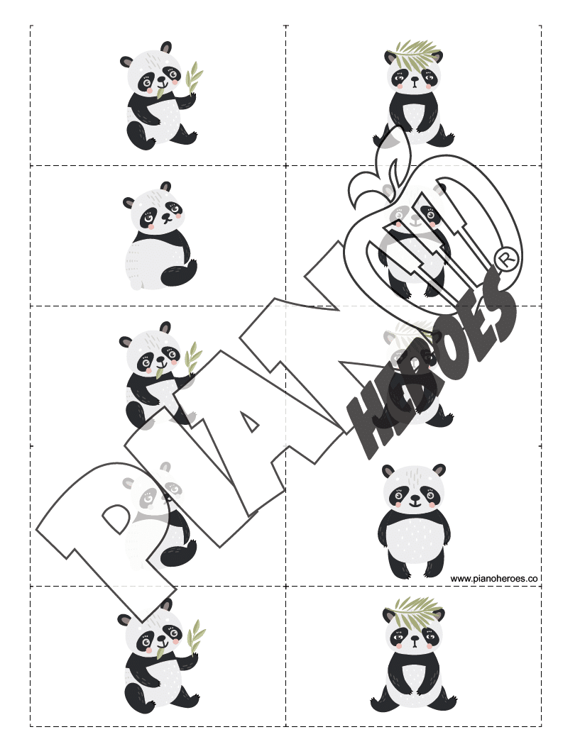 Panda Major and Minor 6th