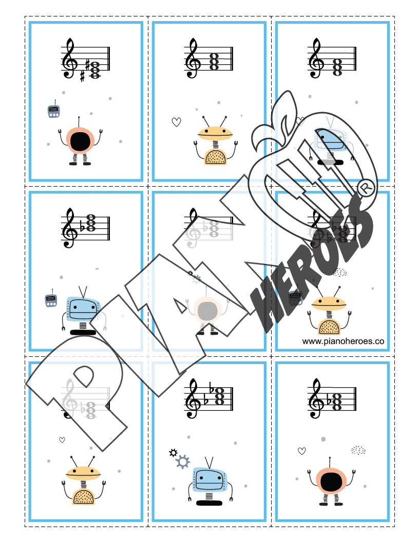 Robochords Flashcards