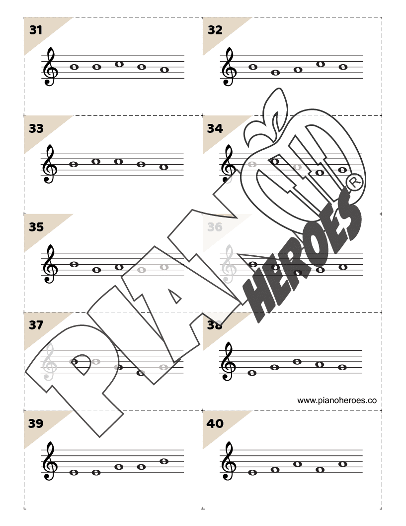 Sight Reading Builder (Set 4)
