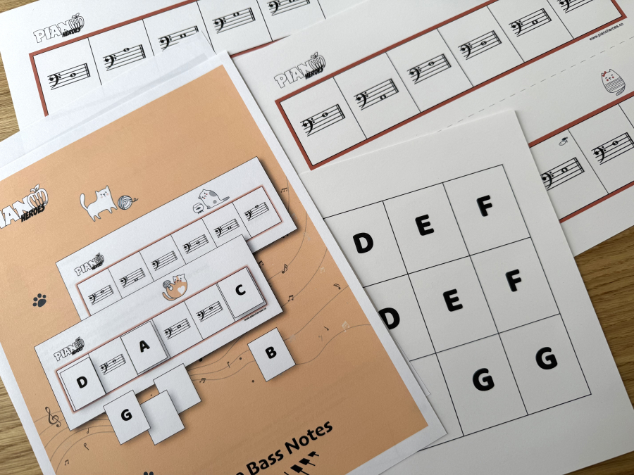 bass clef note recognition game-1