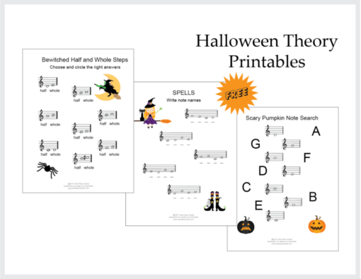 Halloween Theory Printables