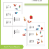 Worksheets | Teaching Aids | Note Matching Treble Clef Cards