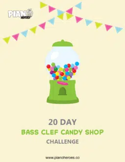 20 DAY Bass Clef Candy Shop Challenge