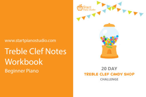 20 day treble notes workbook