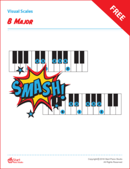 B Major Visual Scale Superpower