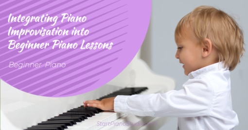 Integrating Piano Improvisation into Beginner Lesson