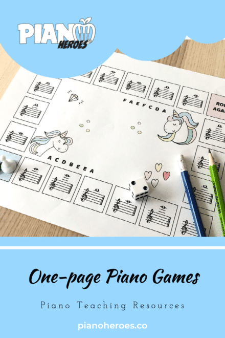 One-page Piano Games