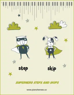 Superhero Steps and Skips