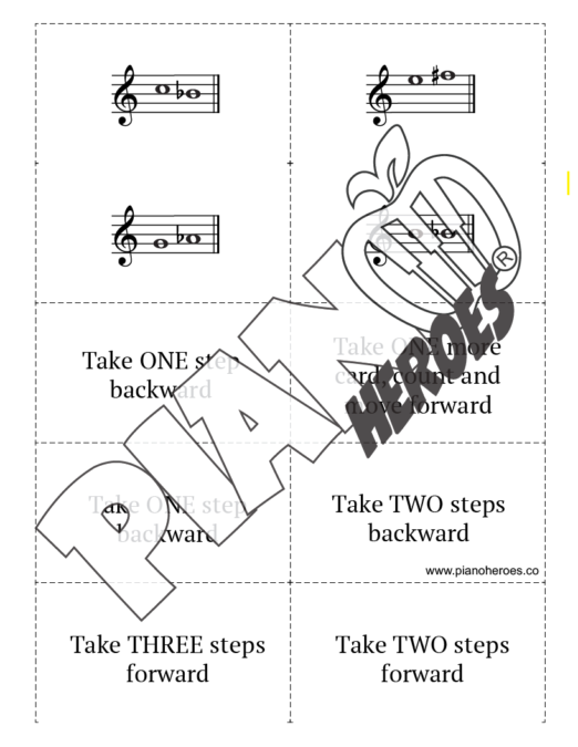 Christmas Seals Chromatic and Diatonic Half Steps - Piano Heroes ...