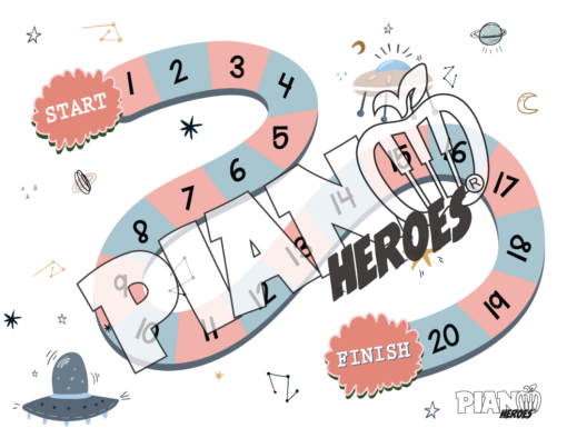 Space Fleet Chromatic and Diatonic Steps - Piano Heroes | Piano ...