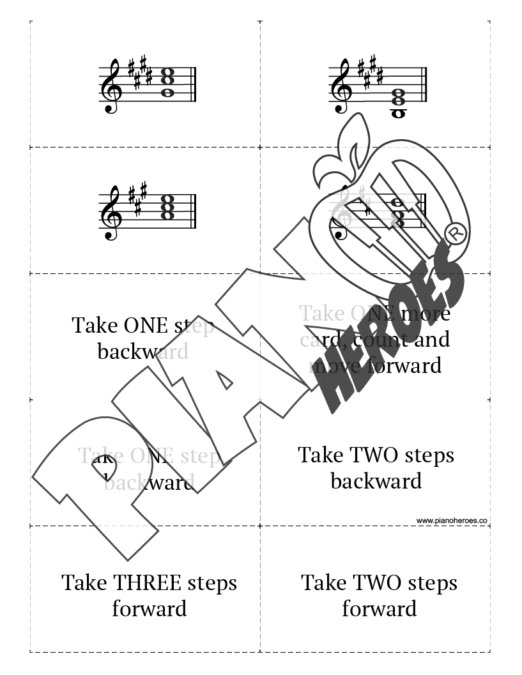Halloween Gnome Chords - Piano Heroes | Piano Teaching Resources