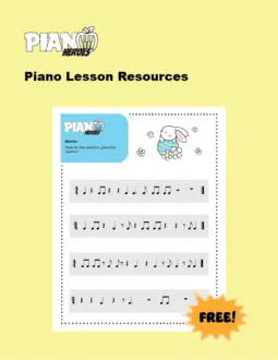 🎵🐰 Easter Bunny Rhythm – FREE Printable Worksheet 🐣🎶