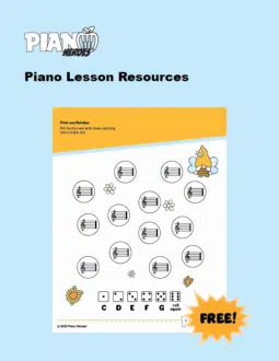 Gnome Treble Notes Worksheet
