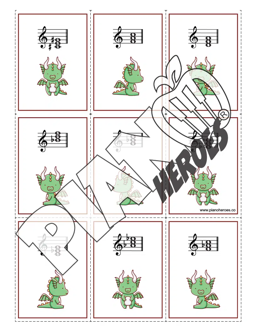 Dragon Chord Flashcards - Image 2