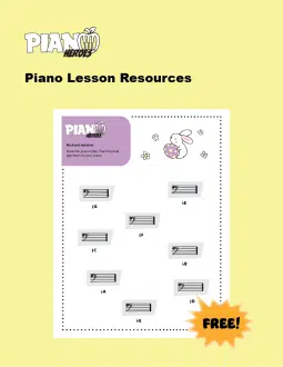 Easter Bass Note Worksheet