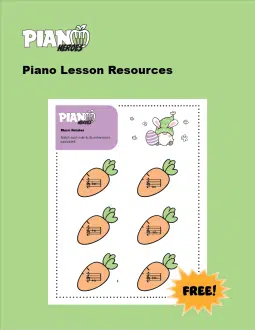 Easter Enharmonic Match Worksheet